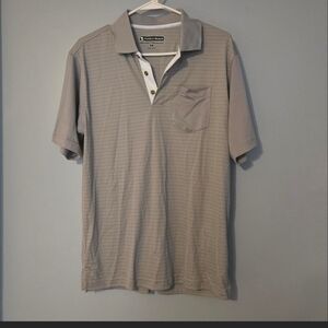 Pebble Beach Men's Gray Polo Shirt